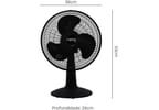 Ventilador de Mesa Britânia Fama 30 30cm 3 Velocidades