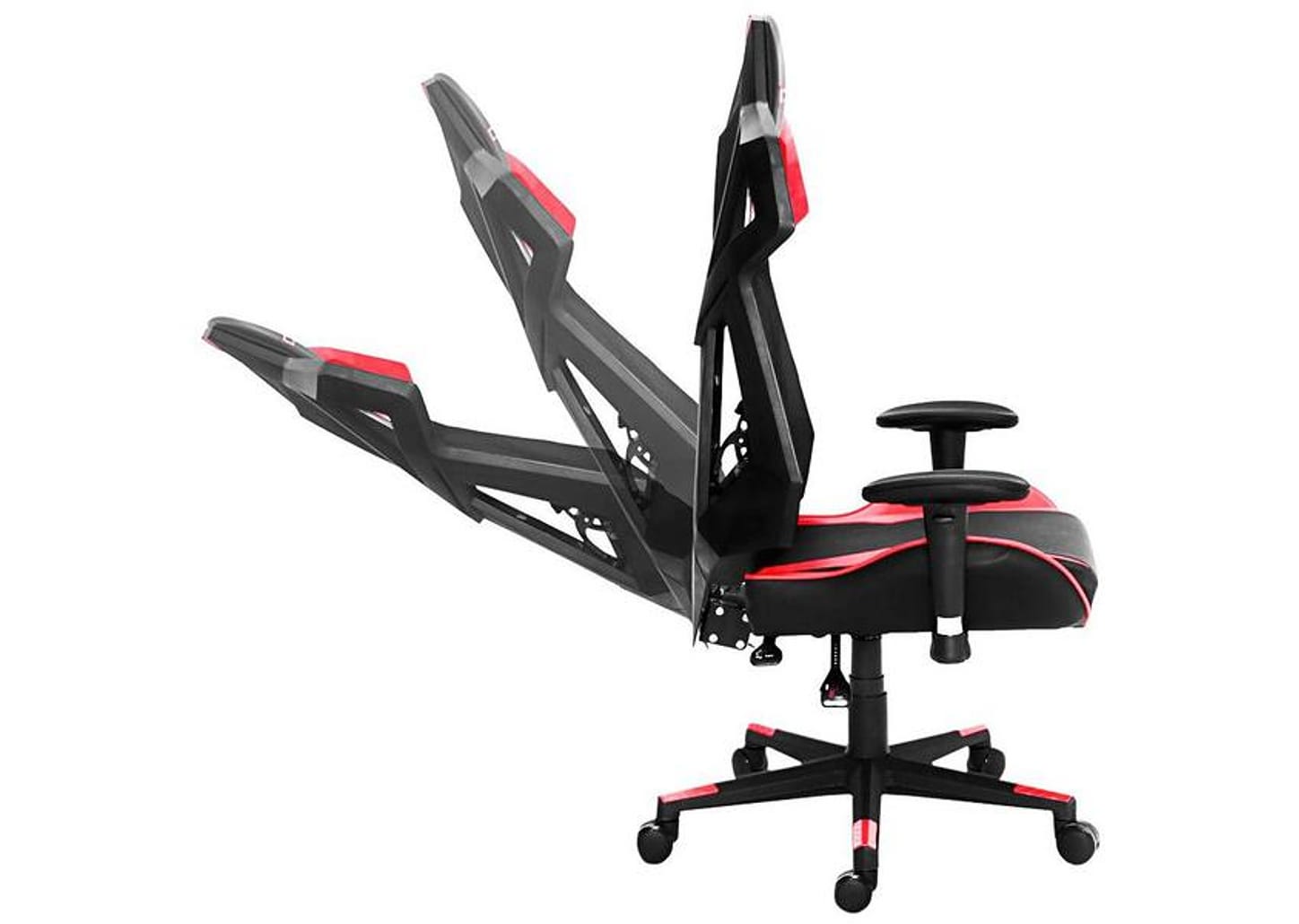 Cadeira Gamer XT Racer Reclinável - Preta e Vermelha Armor Series XTA100