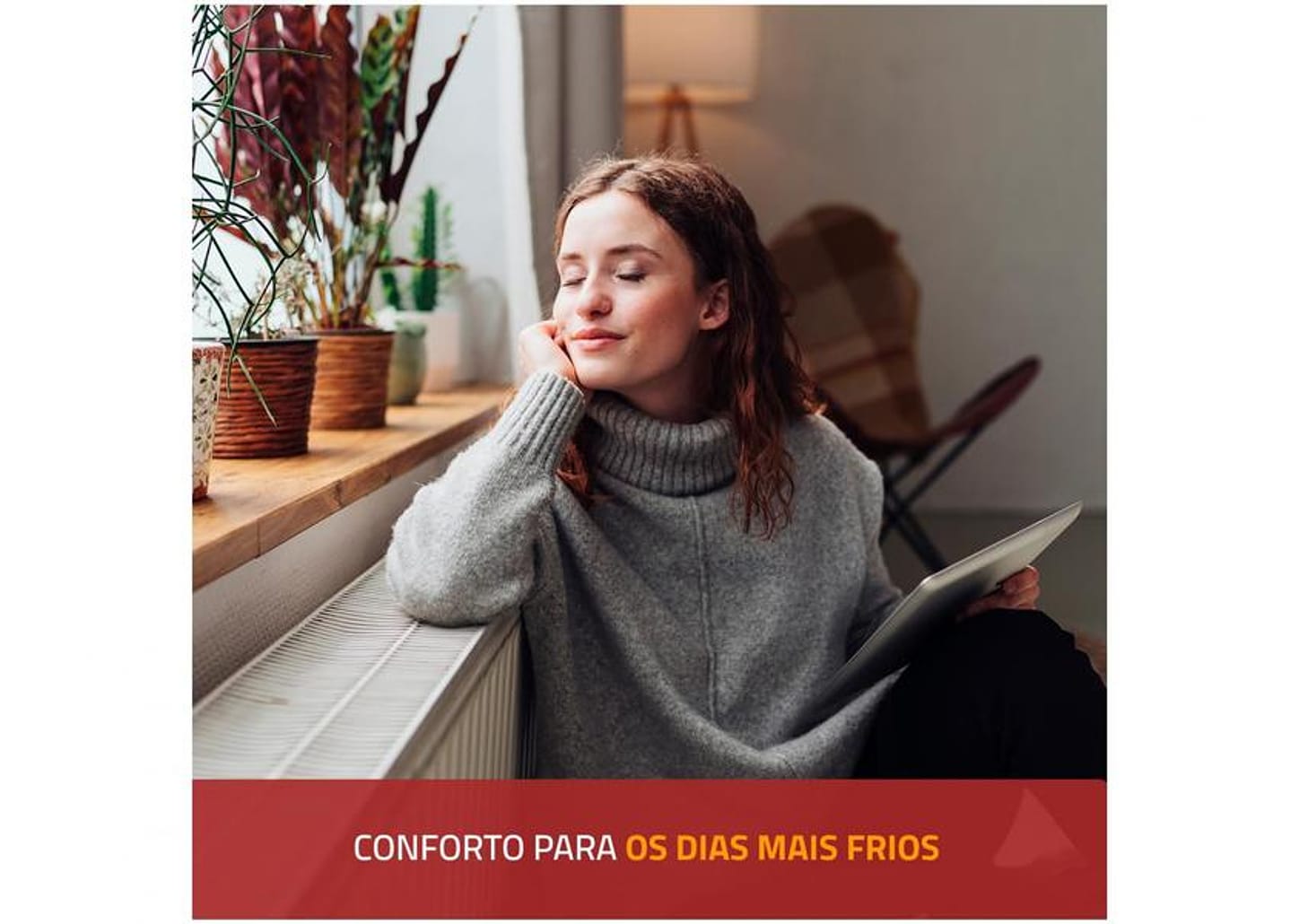 Aquecedor Halogênio Mondial Comfort Air - Portátil