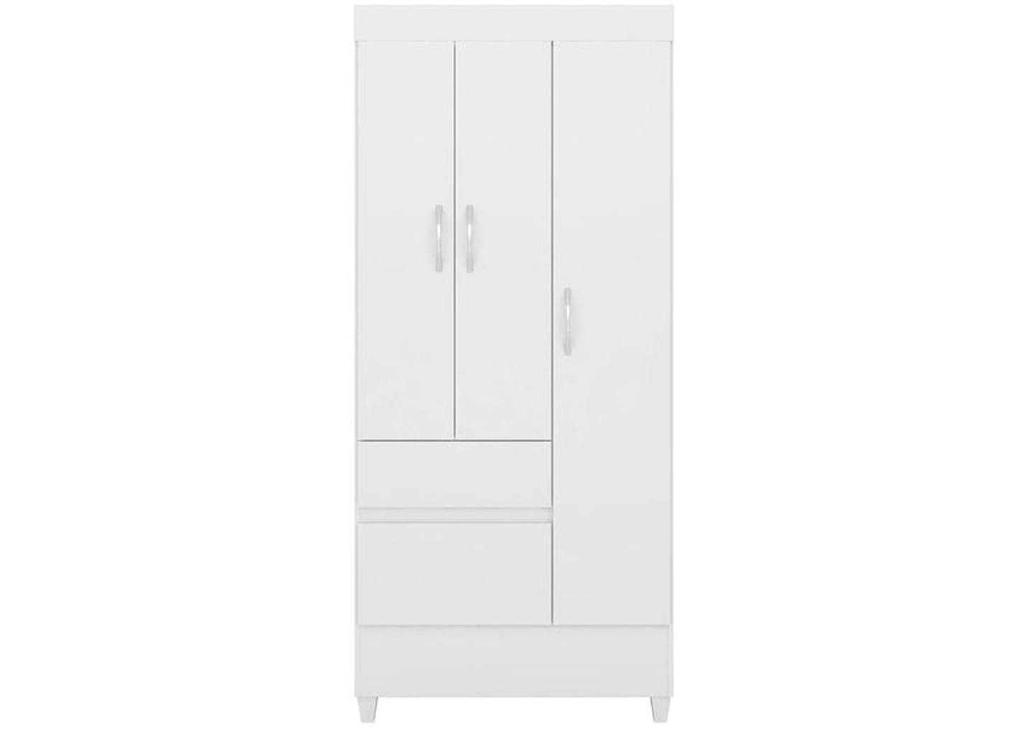 Guarda-roupa Solteiro 3 Portas 2 Gavetas Demóbile Wind