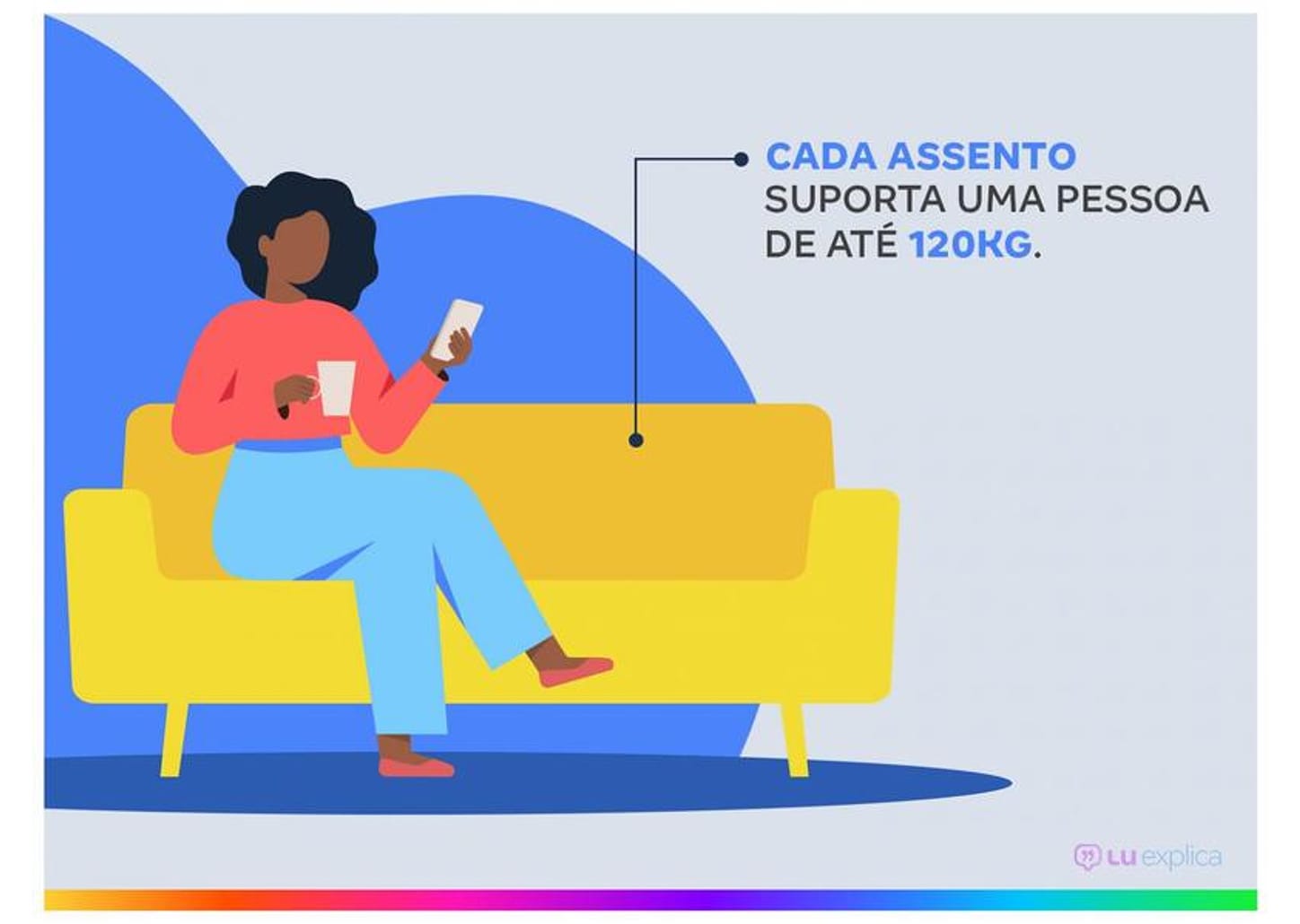 Sofá 3 Lugares Suede Spazium Linoforte