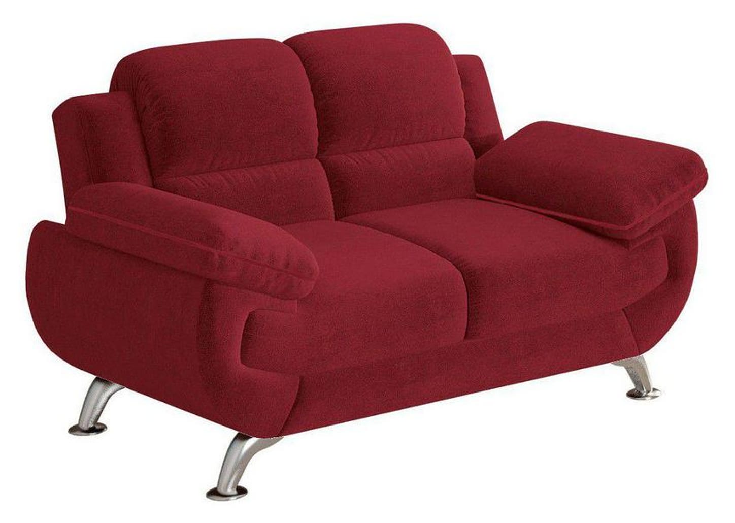 Sofá 2 Lugares Suede Spazium Linoforte