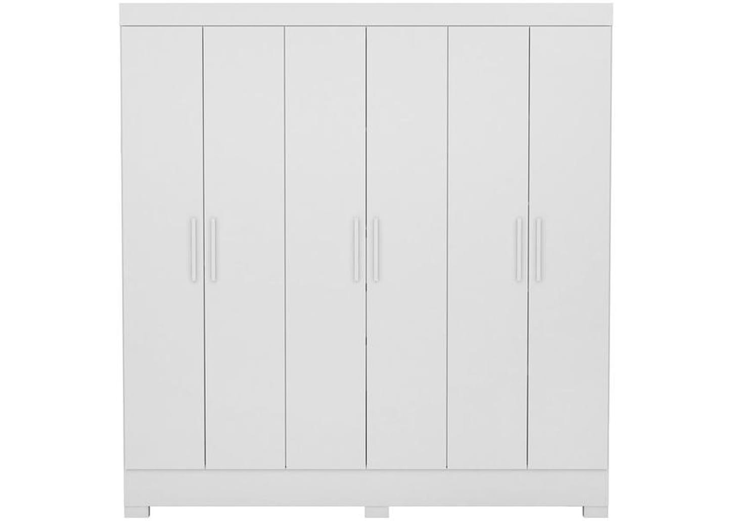 Guarda-roupa Casal 6 Portas 3 Gavetas Demóbile Prático