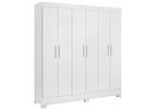 Guarda-roupa Casal 6 Portas 3 Gavetas Demóbile Prático