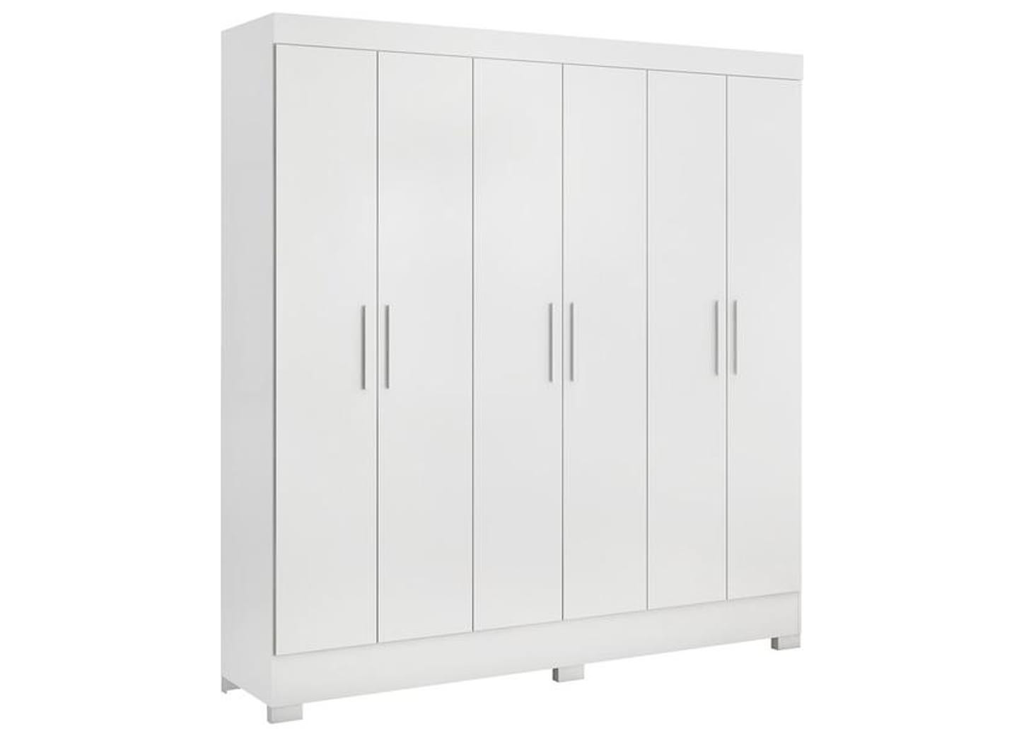 Guarda-roupa Casal 6 Portas 3 Gavetas Demóbile Prático