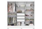 Guarda-roupa Casal 6 Portas 3 Gavetas Demóbile Prático