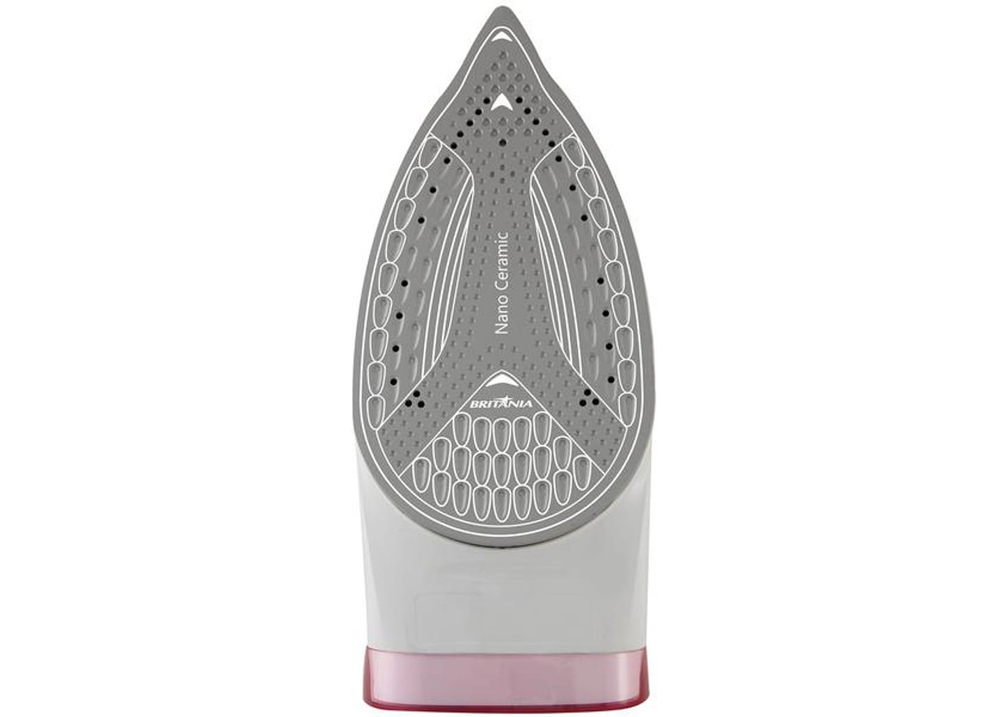 Ferro de Passar Roupa a Vapor Britânia - Nano Ceramic BFV2500R Rosa