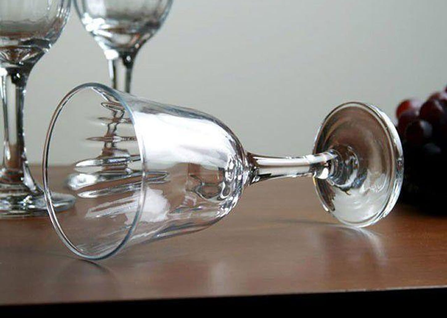 Jogo de Taças para Vinho Vidro 6 Peças 250ml - Nadir Lírio