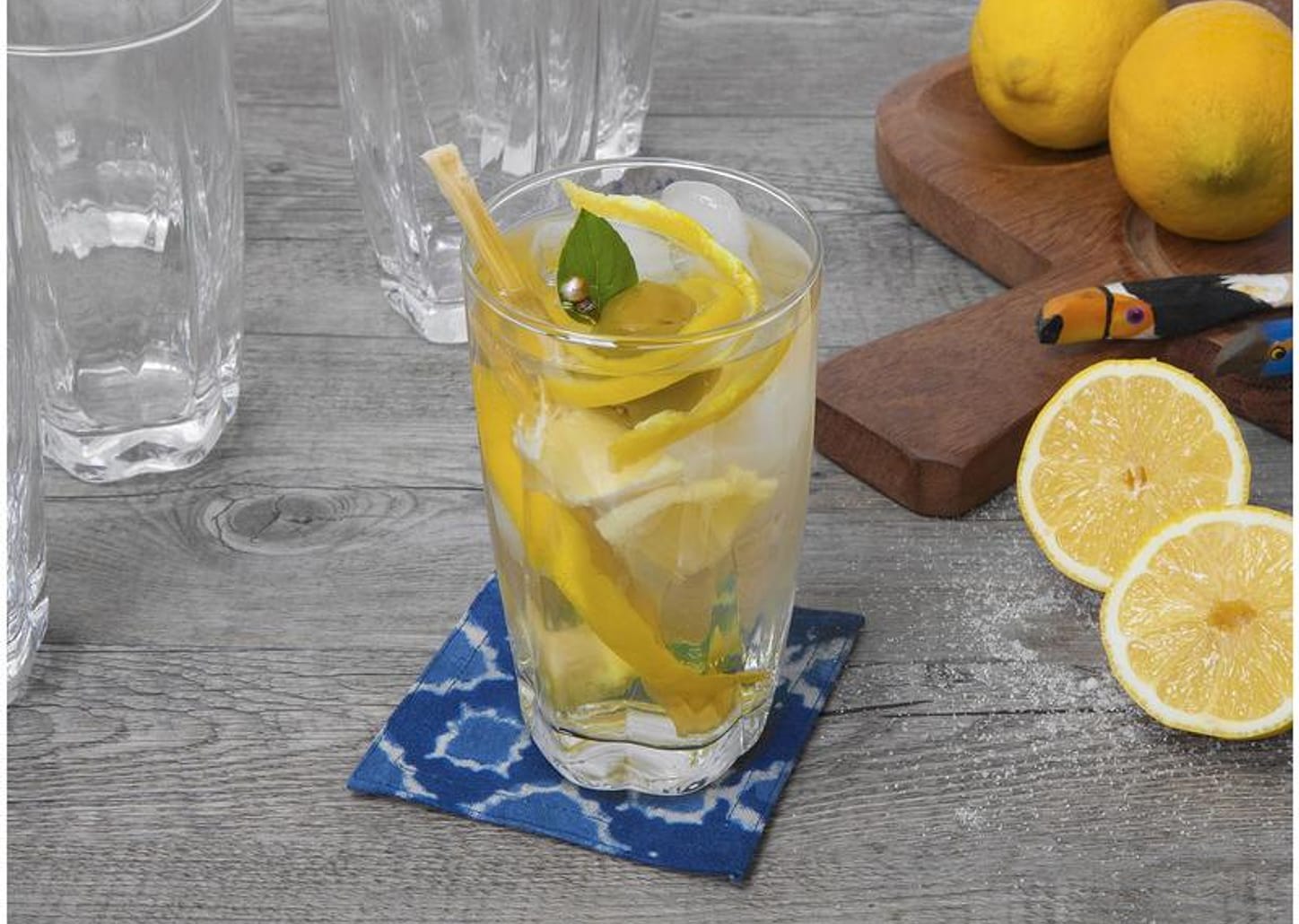 Jogo de Copos de Vidro 6 Peças 460ml - Nadir Estela