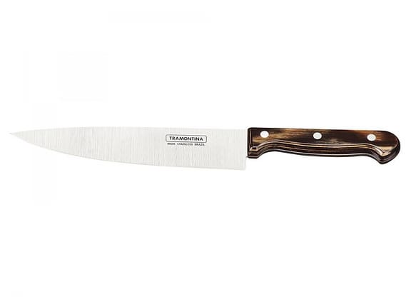 Faca Chef Inox 8” Tramontina Polywood