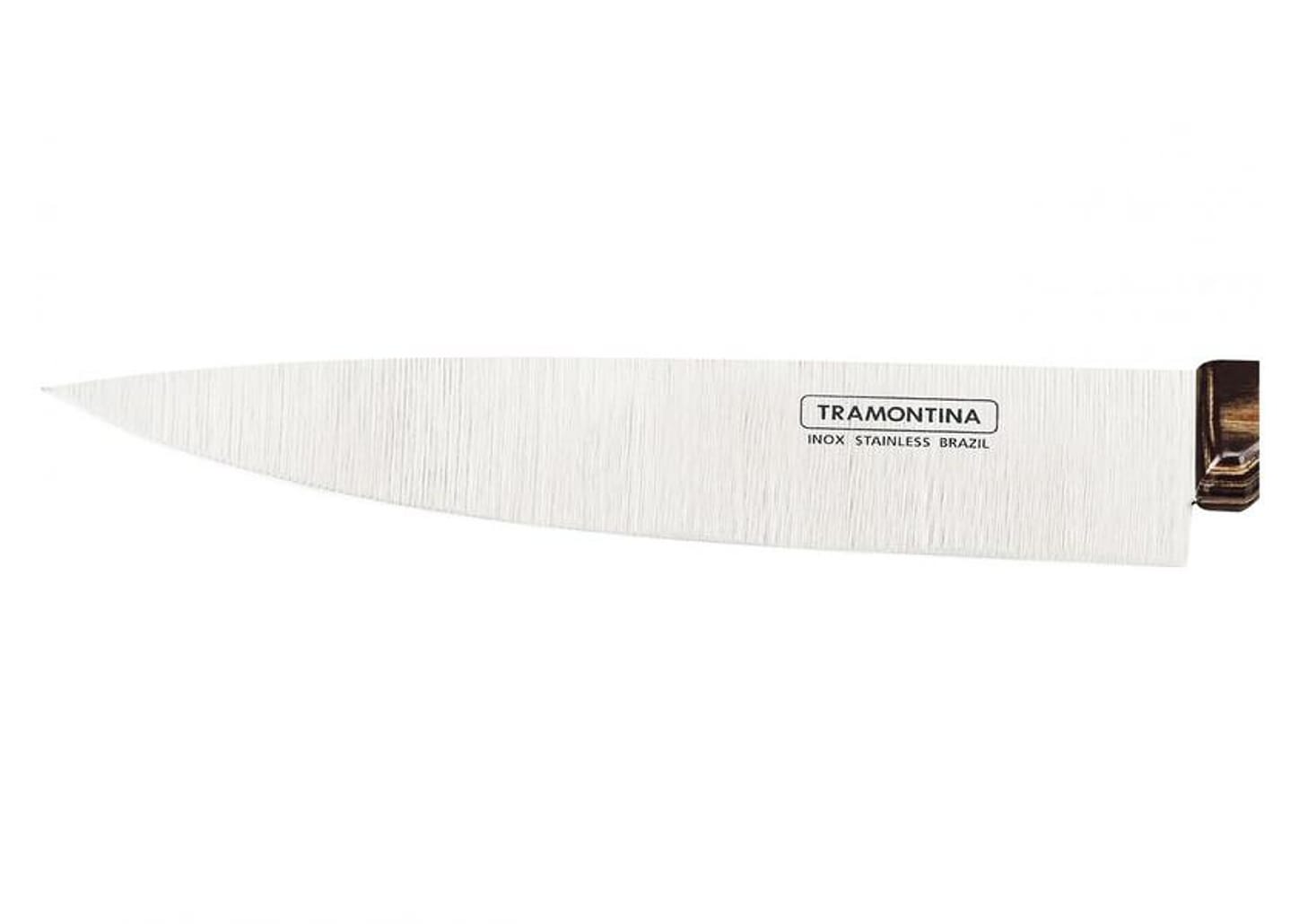 Faca Chef Inox 8” Tramontina Polywood