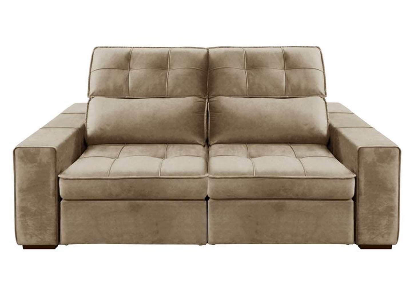 Conjunto de Sofás 2 e 3 Lugares Barsa Gralha Azul