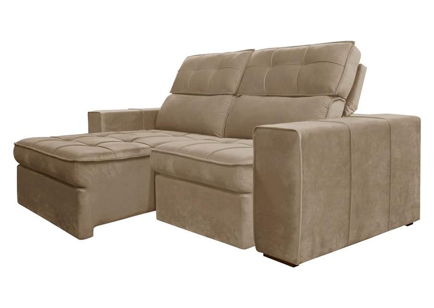 Conjunto de Sofás 2 e 3 Lugares Barsa Gralha Azul