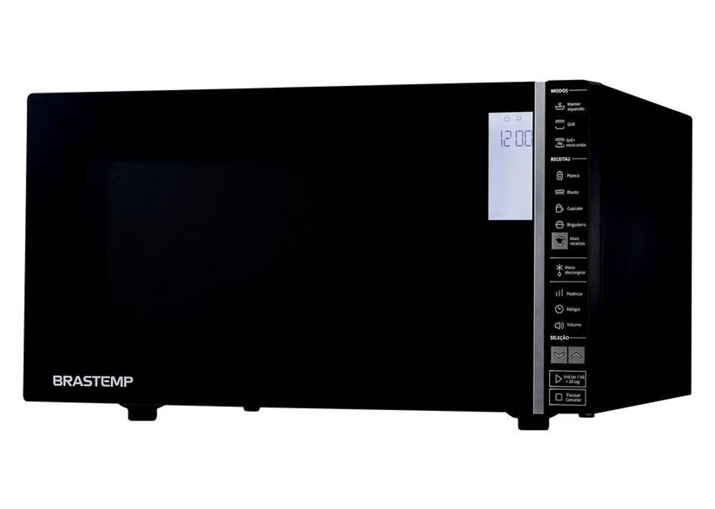 Micro-ondas Brastemp 32L Preto com Grill BMG45 AE