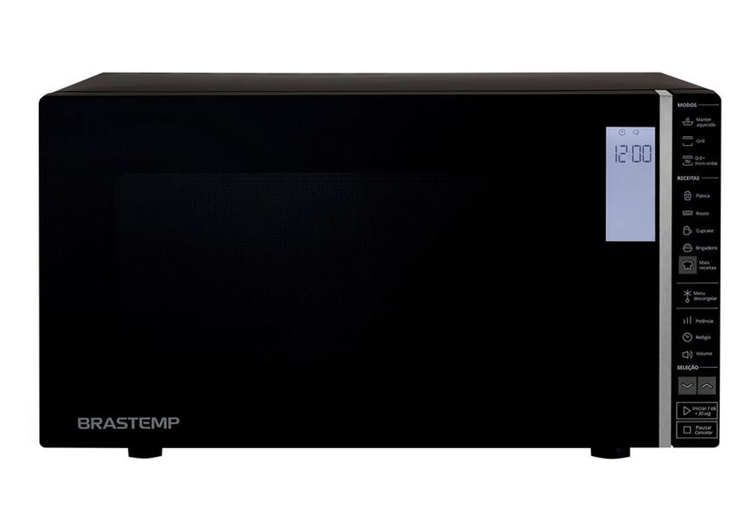 Micro-ondas Brastemp 32L Preto com Grill BMG45 AE