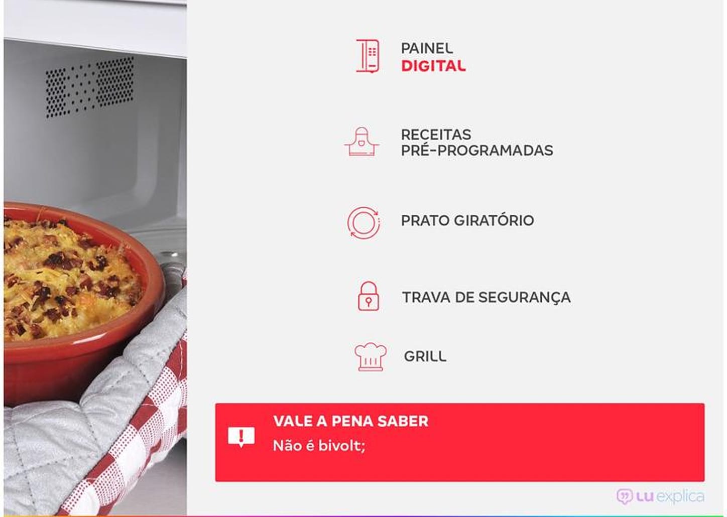 Micro-ondas Brastemp 32L Preto com Grill BMG45 AE