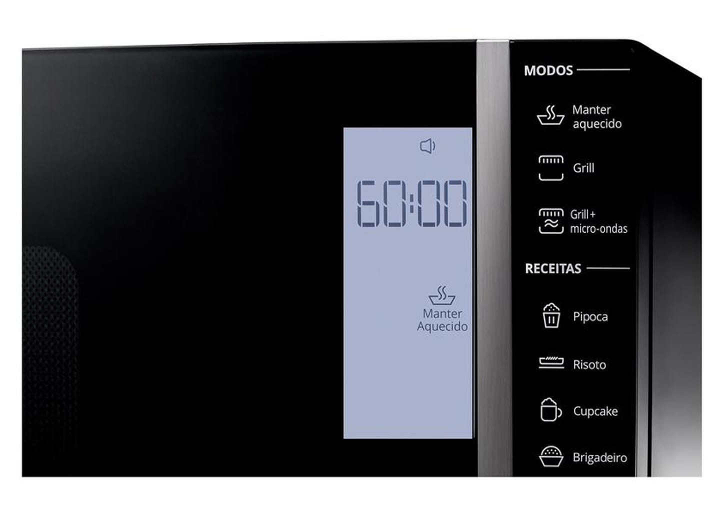 Micro-ondas Brastemp 32L Preto com Grill BMG45 AE