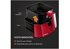 Fritadeira Elétrica sem Óleo/Air Fryer Mondial - AFN40FR Vermelha 4L com Timer