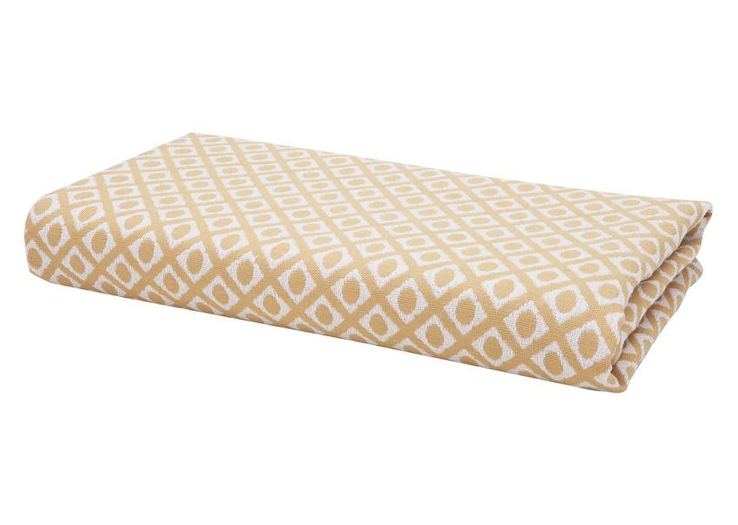 Peseira Queen 65x240cm Laranja Lartex Jacquard Hog