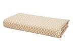 Peseira King 65x260cm Laranja Lartex Jacquard Hog
