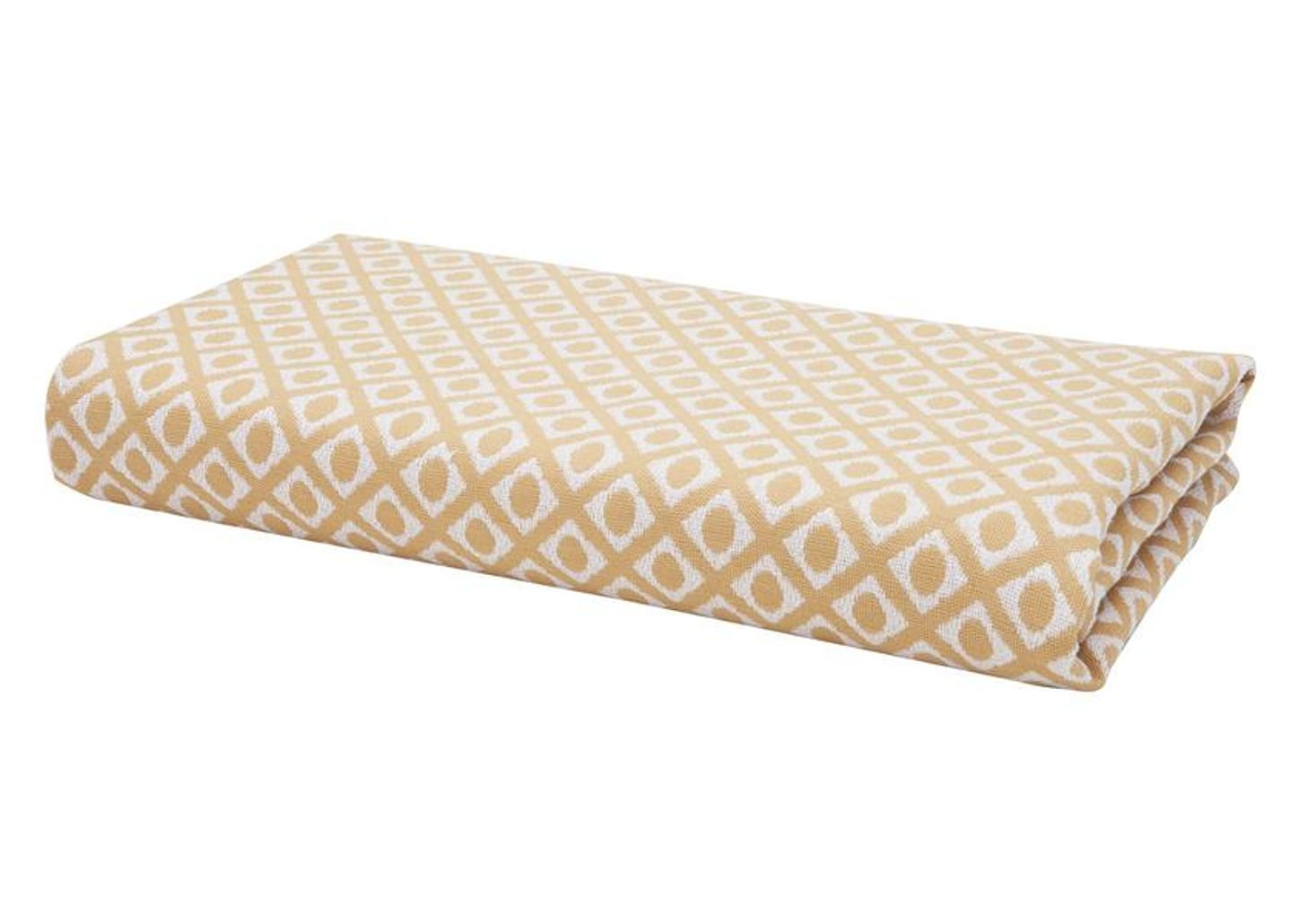 Peseira King 65x260cm Laranja Lartex Jacquard Hog