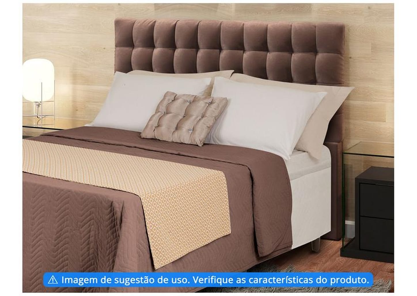 Peseira King 65x260cm Laranja Lartex Jacquard Hog