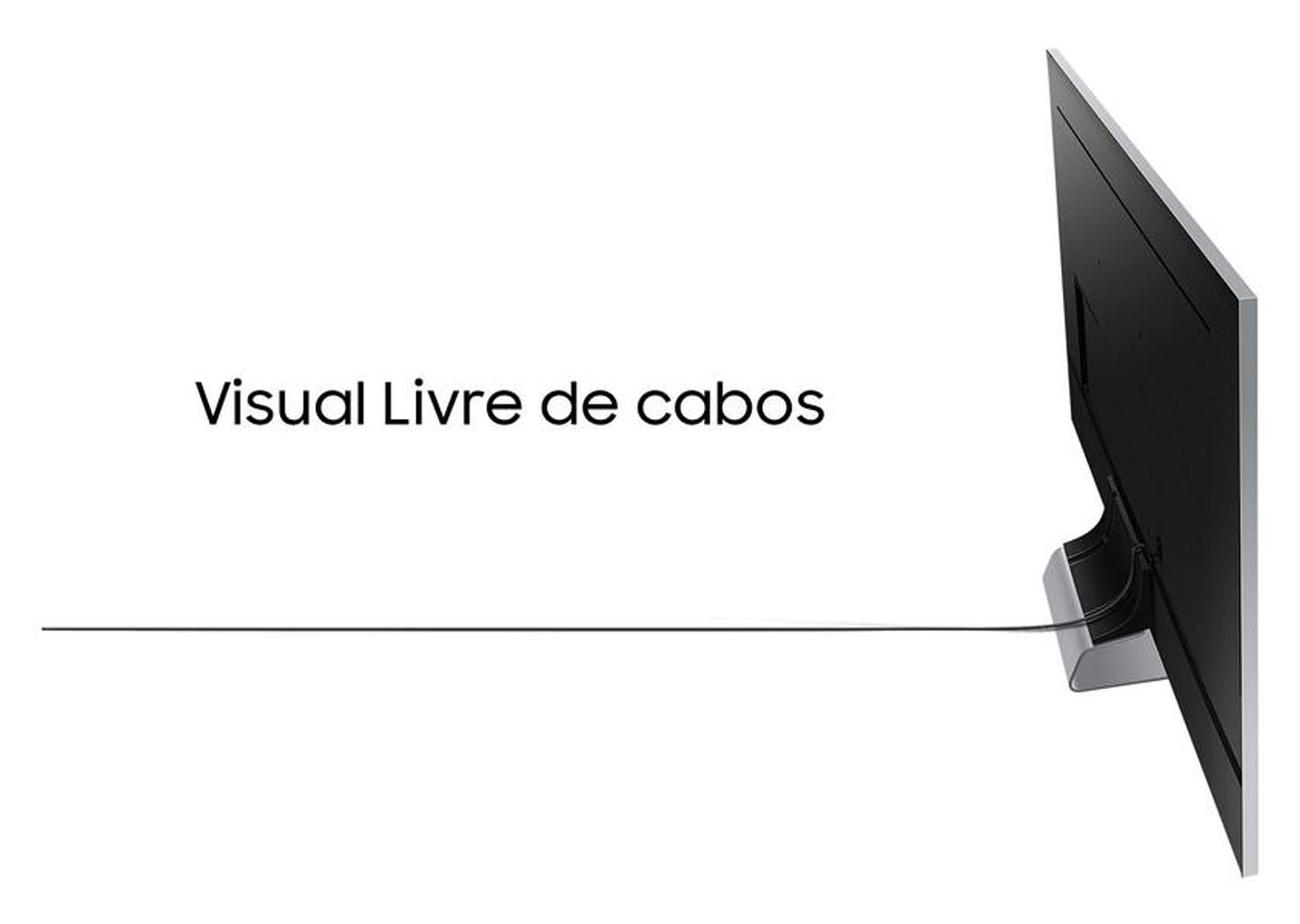 Smart TV 8K QLED 75” Samsung 75Q800TA - Wi-Fi Bluetooth HDR 4 HDMI 2 USB