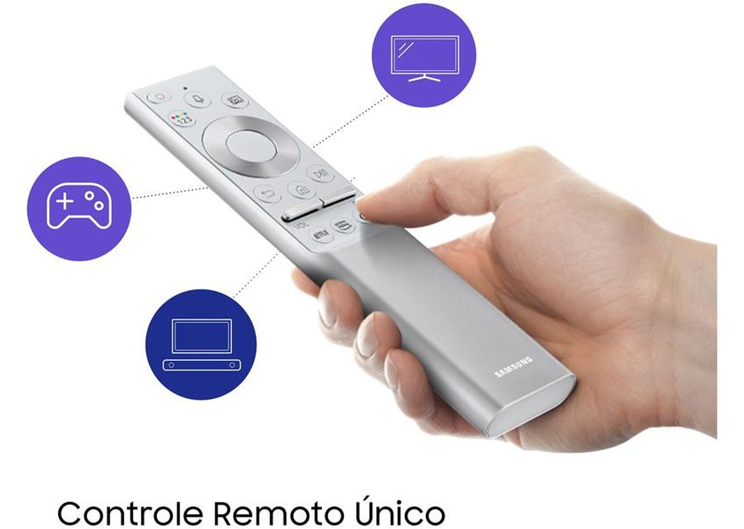 Smart TV 8K QLED 75” Samsung 75Q800TA - Wi-Fi Bluetooth HDR 4 HDMI 2 USB