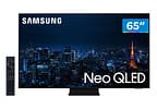 Smart TV 65” 4K NEO QLED Mini Led Samsung 65QN90AA 120hz Som em Movimento Plus Processador AI