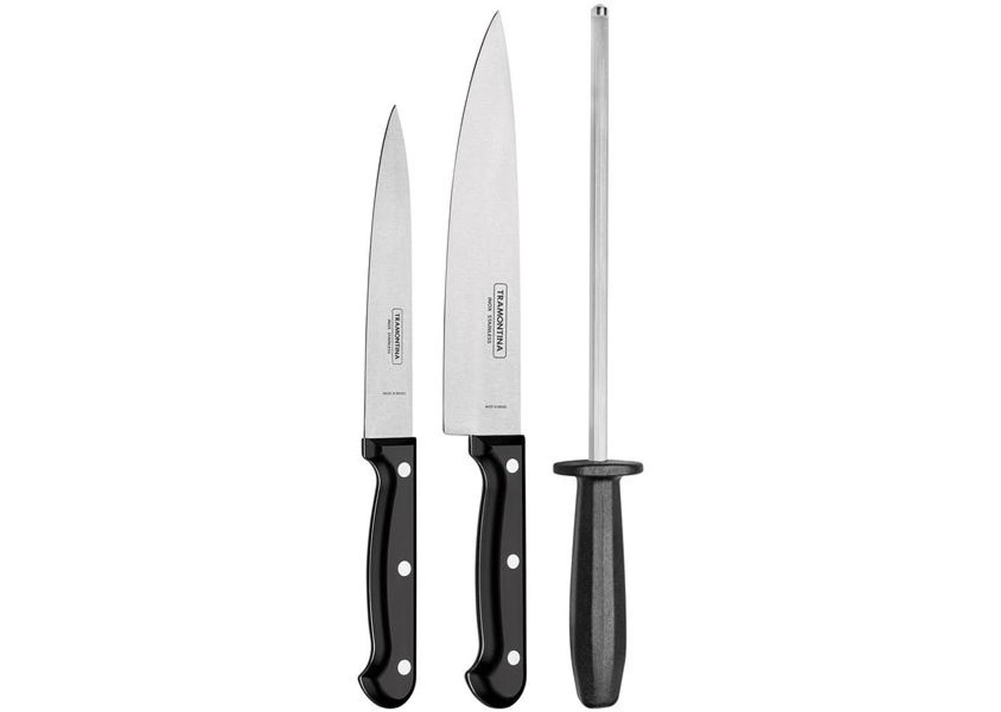 Jogo de Facas Tramontina Inox - Ultracorte 3 Peças