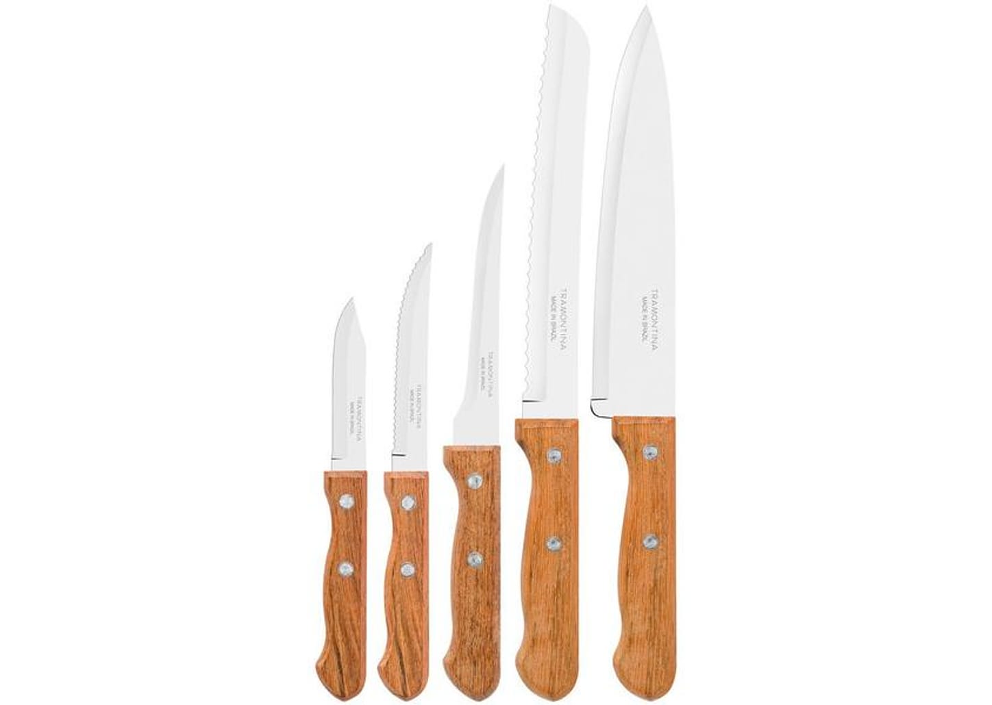 Jogo de Facas Tramontina Inox Dynamic 5 Peças