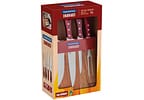 Jogo de Facas Churrasco Tramontina Inox com Tábua Polywood 5 Peças