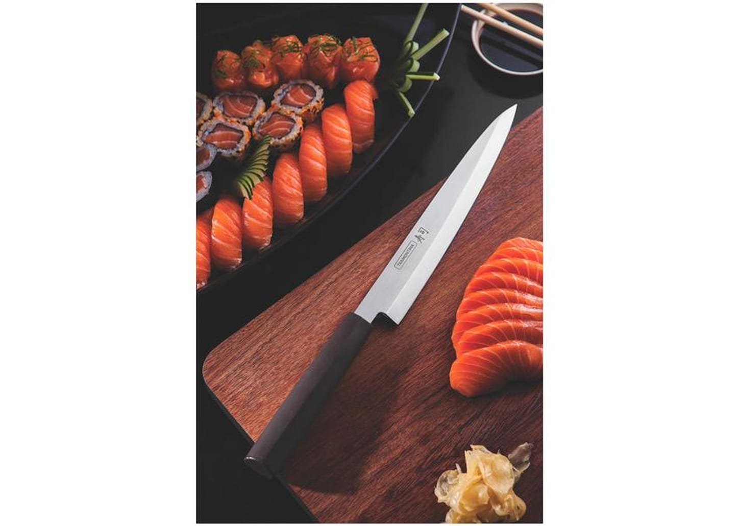 Faca para Sushi Tramontina Inox 9” Yanagiba