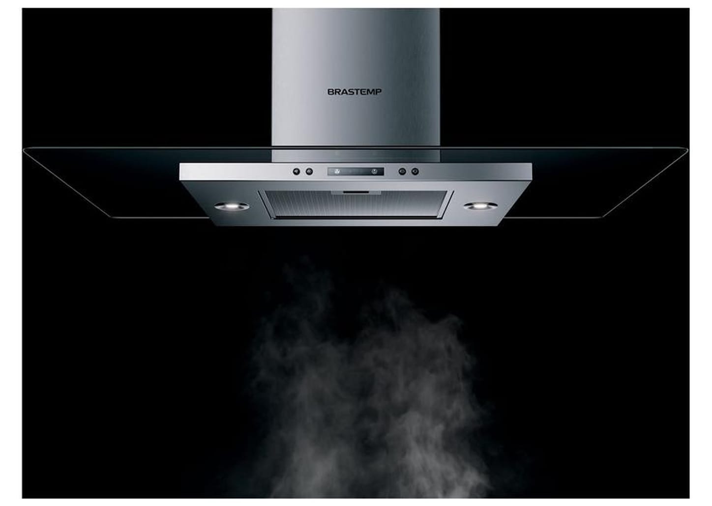 Coifa de Ilha Brastemp 100cm 5 e 6 Bocas - Vidro Plano BAV10AR