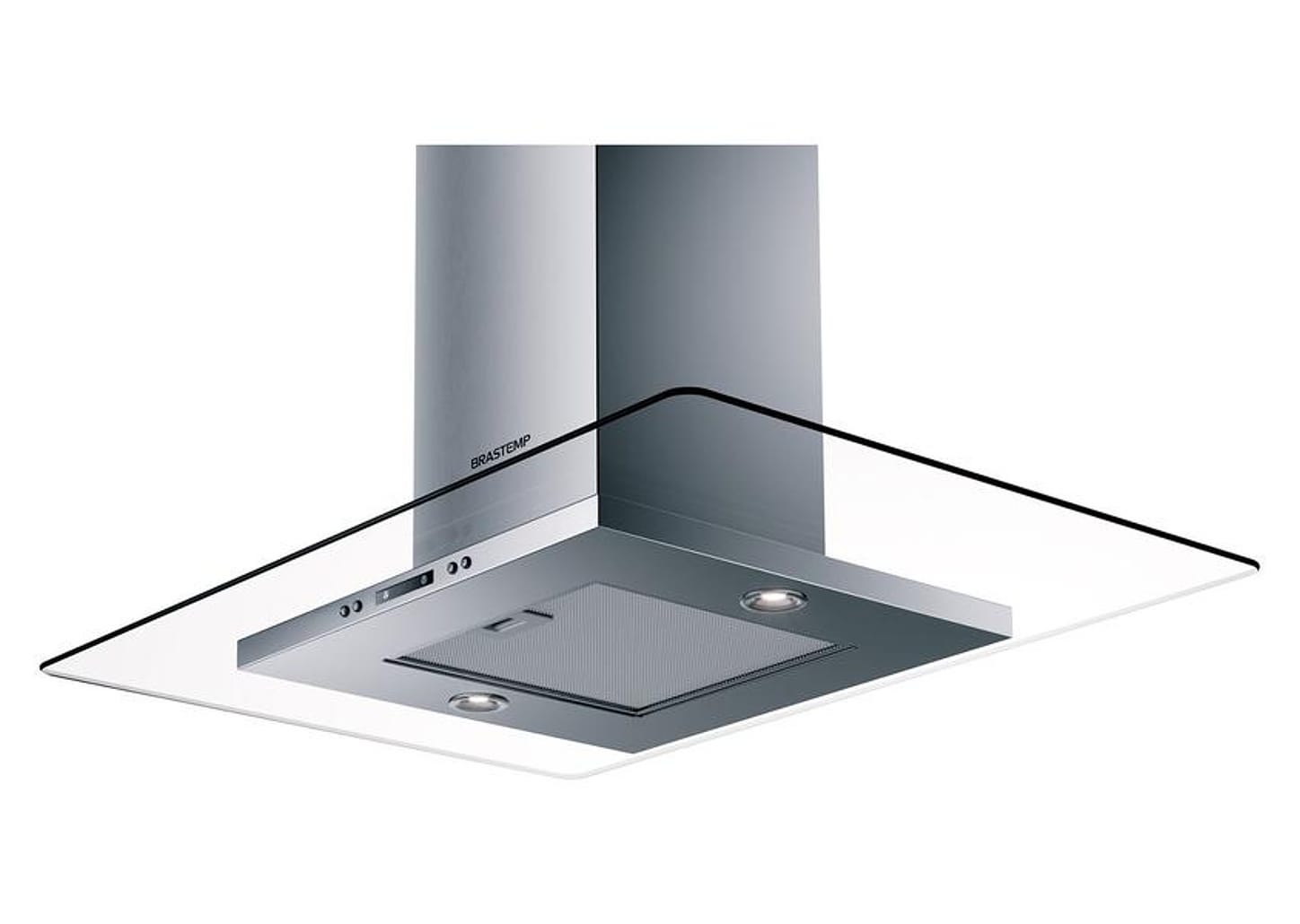 Coifa de Ilha Brastemp 100cm 5 e 6 Bocas - Vidro Plano BAV10AR