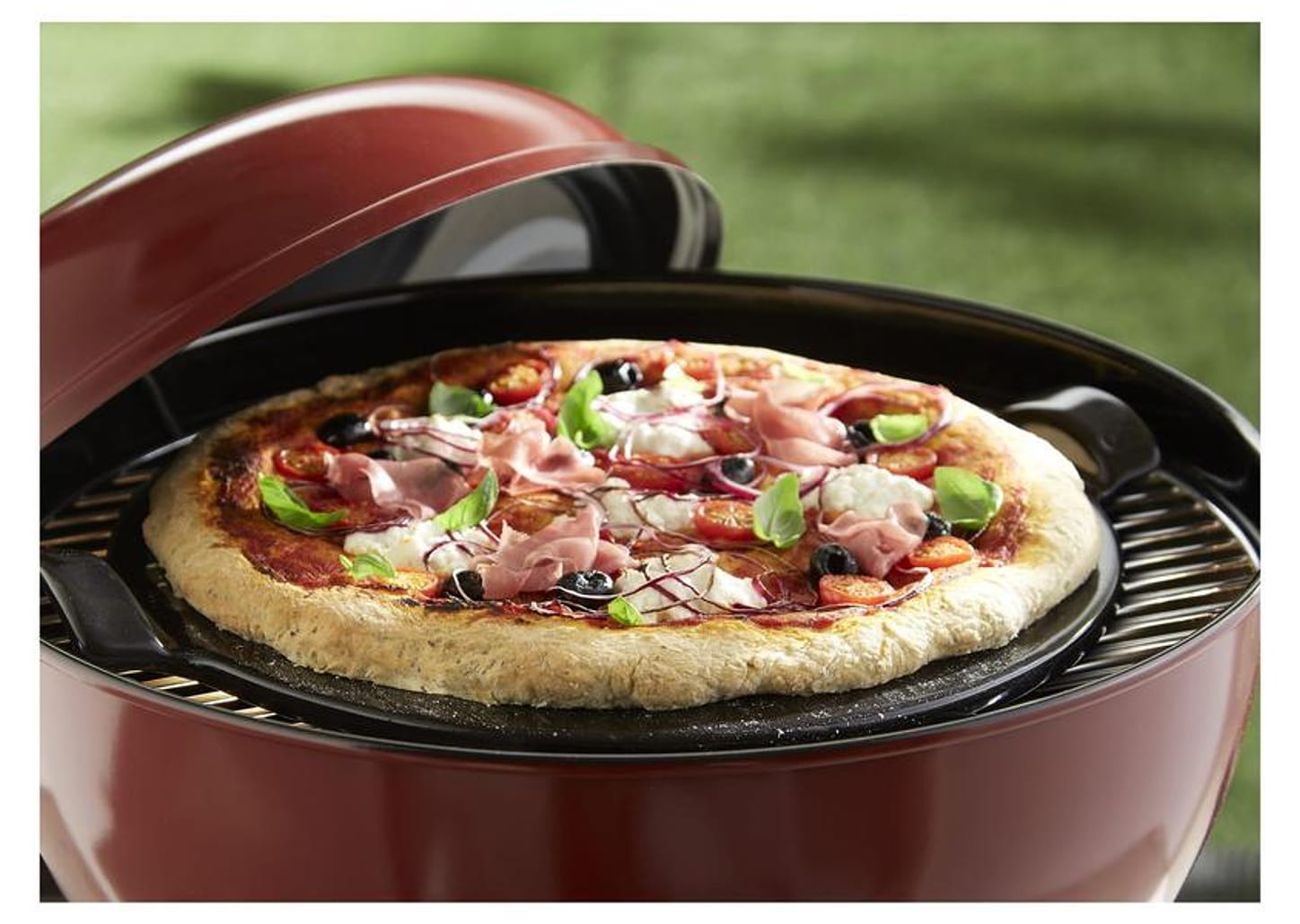 Forma para Pizza de Cerâmica Redonda com Alças 37cm Emile Henry Técnica