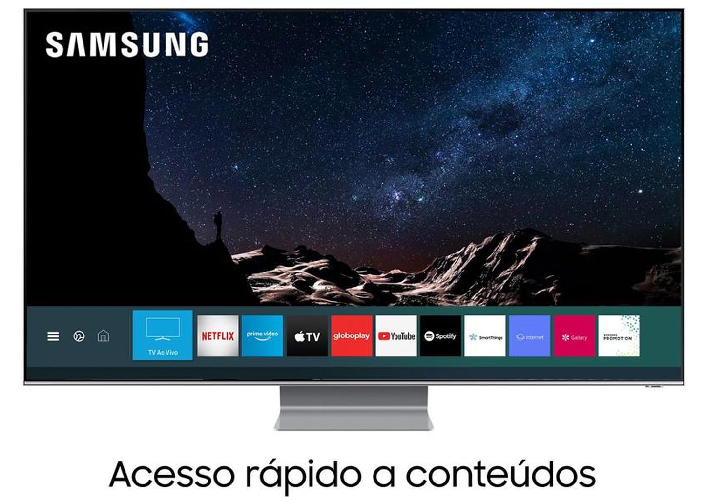 Smart TV 8K QLED 82” Samsung 82Q800TA - Wi-Fi Bluetooth HDR 4 HDMI 2 USB
