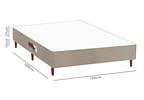 Base Cama Box Casal Castor 27x138x188cm - Revolution