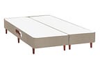 Base Cama Box Queen Castor Bipartido 27x79x198cm Revolution