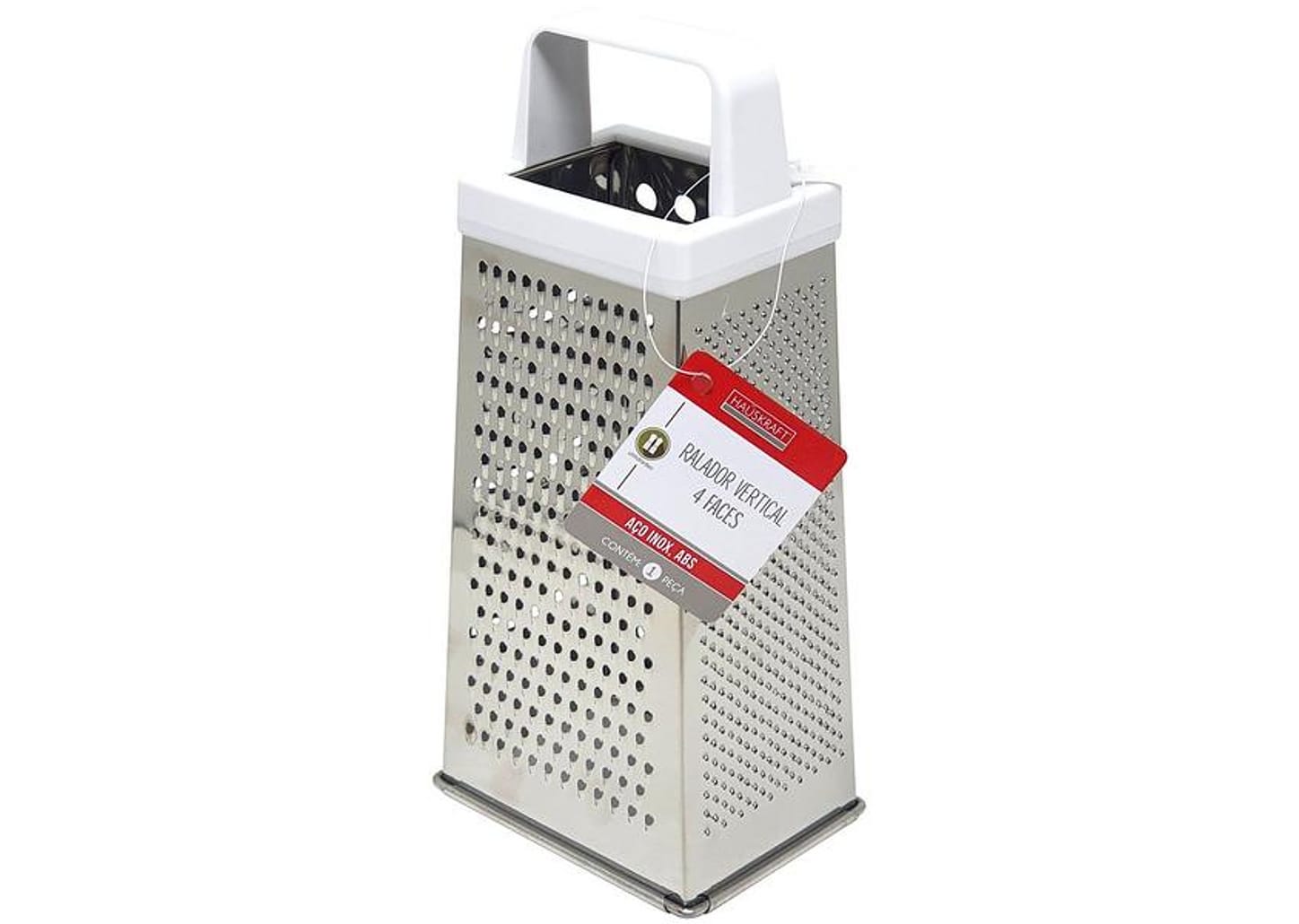 Ralador Multiuso Inox Hauskraft 4 Faces - RLDR-002BR