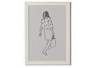 Quadro Decorativo Mulher 25x35cm Design Up Living