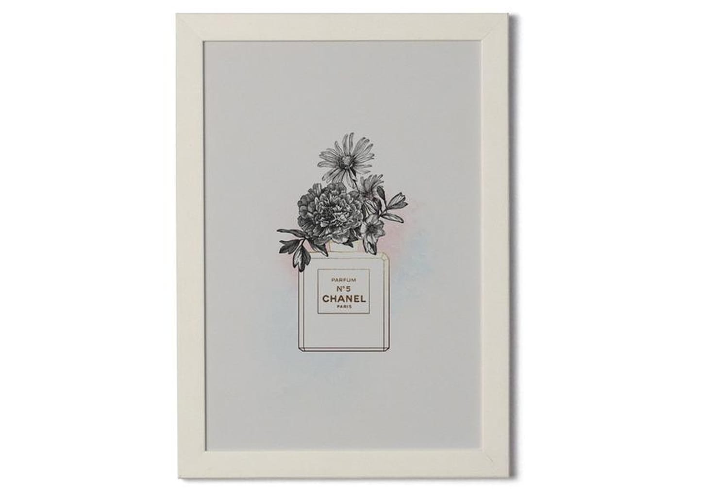 Quadro Decorativo Beauty Fashion Chanel nº 5 25x35cm Design Up Living