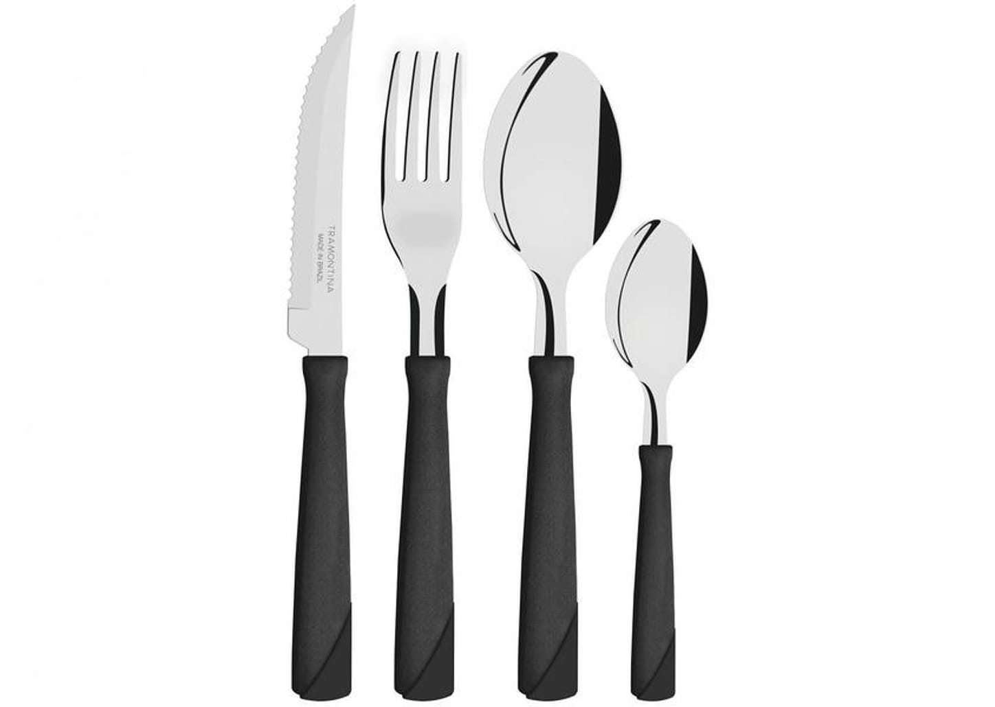 Faqueiro Tramontina Inox New Kolor com Gaveteiro 24 Peças