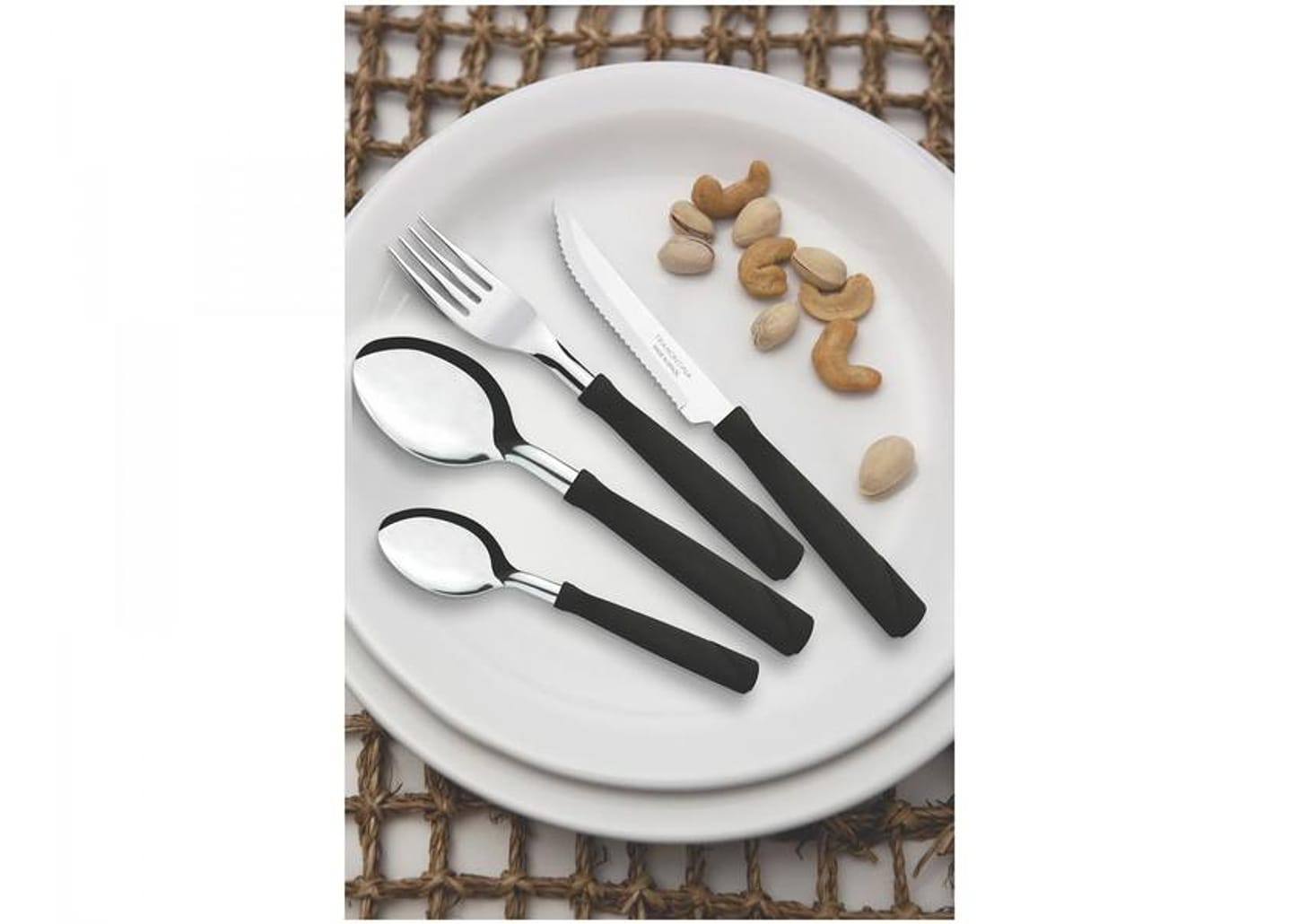 Faqueiro Tramontina Inox New Kolor com Gaveteiro 24 Peças