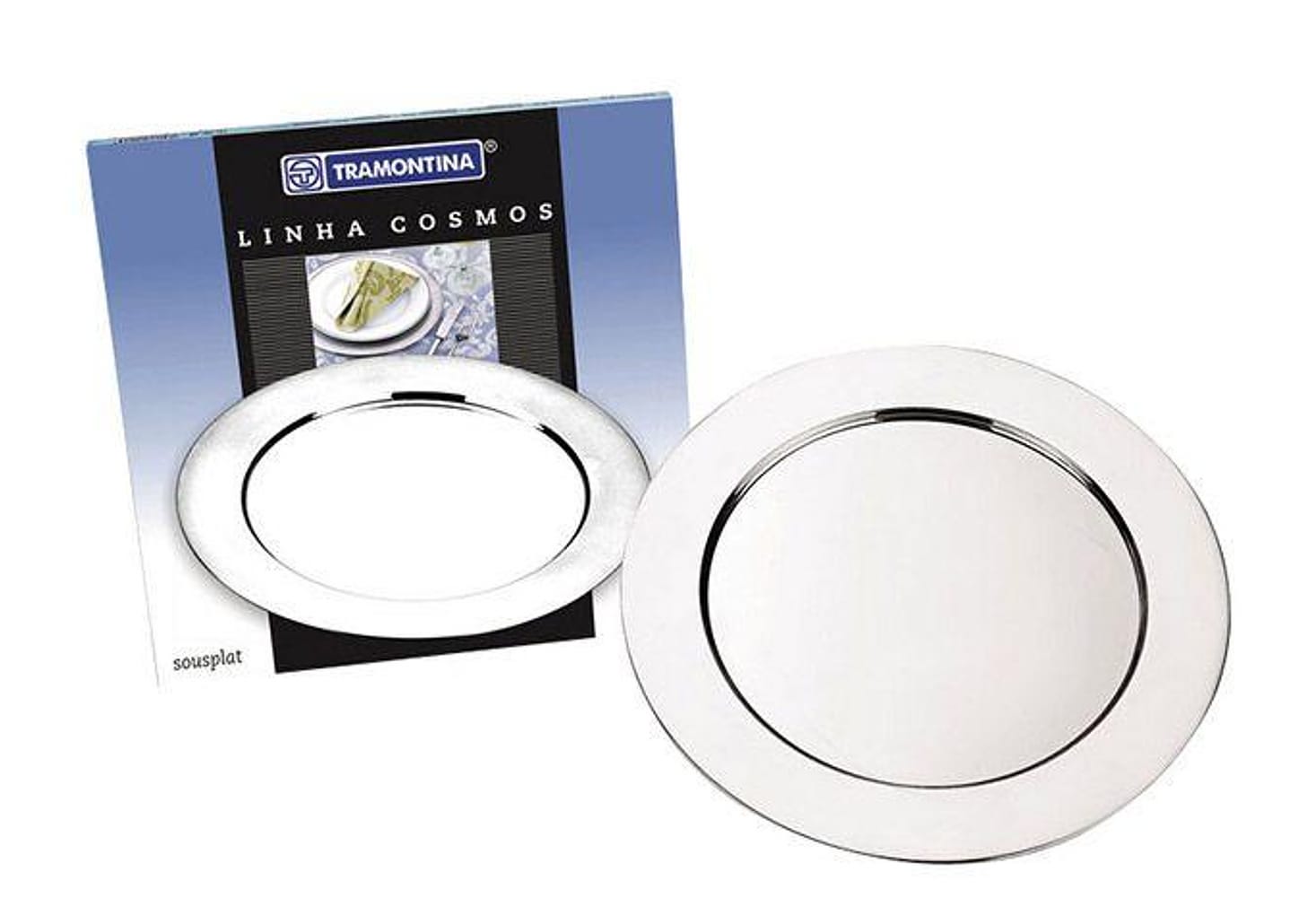 Sousplat Inox Redondo Tramontina - Cosmos 61210/300