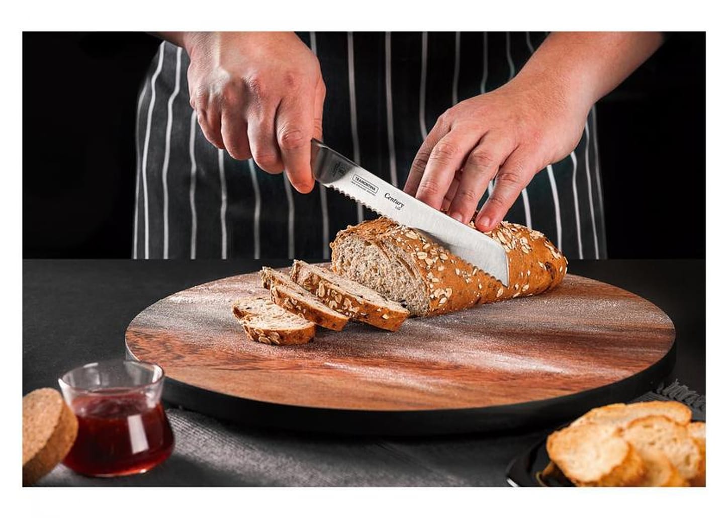 Faca para Pão Tramontina Inox 8” - Century 24009008