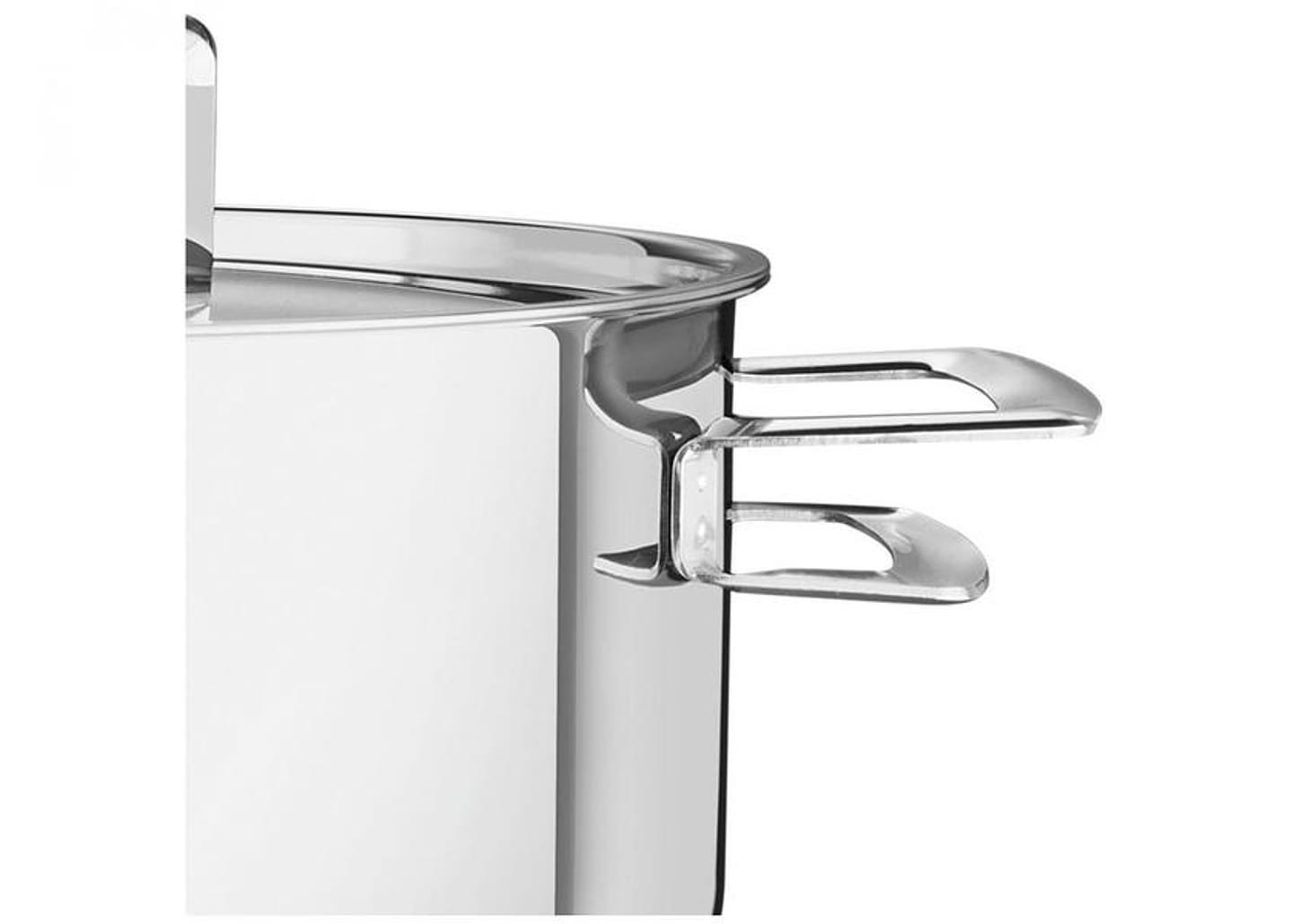 Caçarola Tramontina Fundo Triplo com Tampa 4,8L 24cm Brava