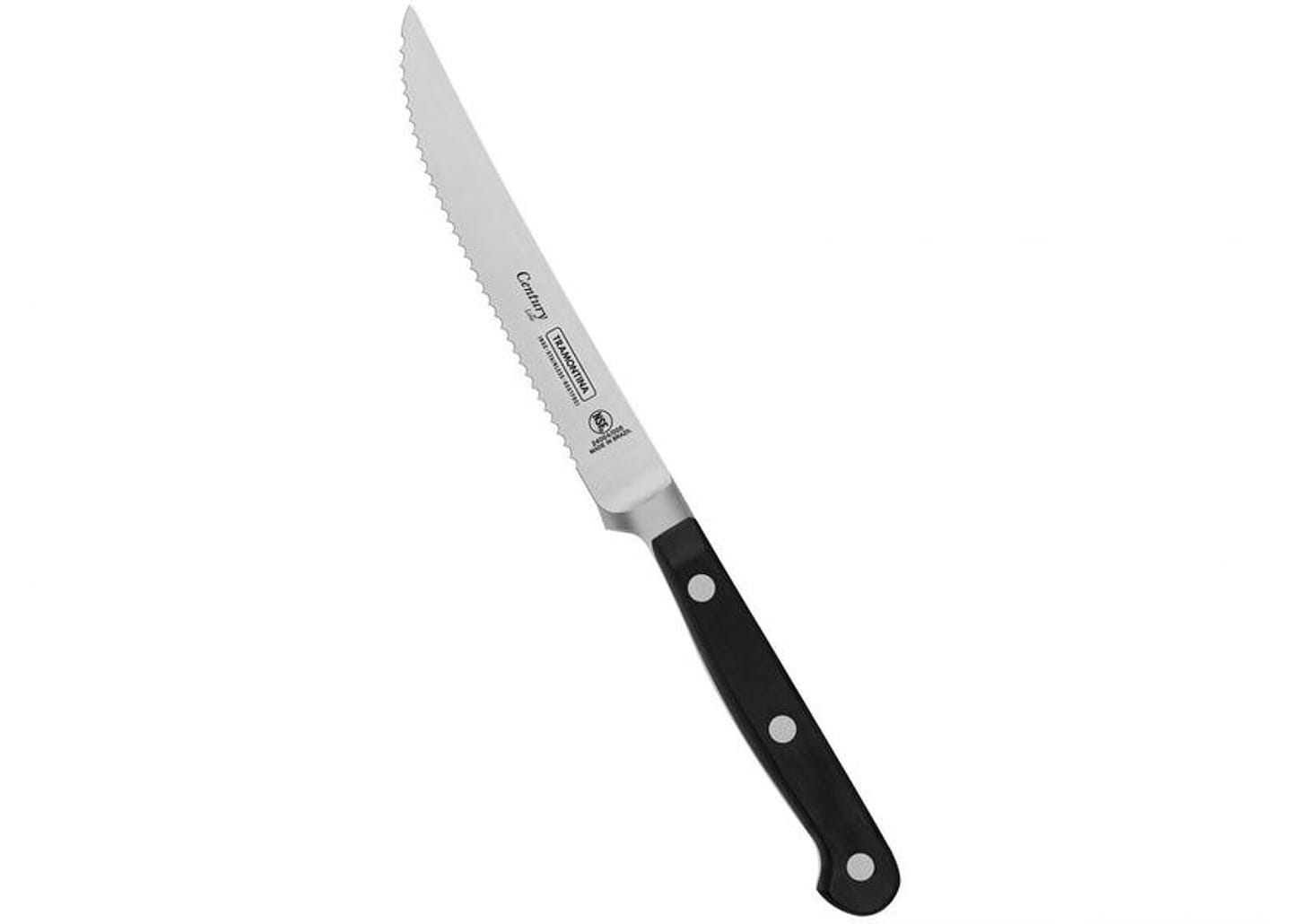 Faca para Churrasco e Frutas Tramontina Inox 5” - Century 24004005