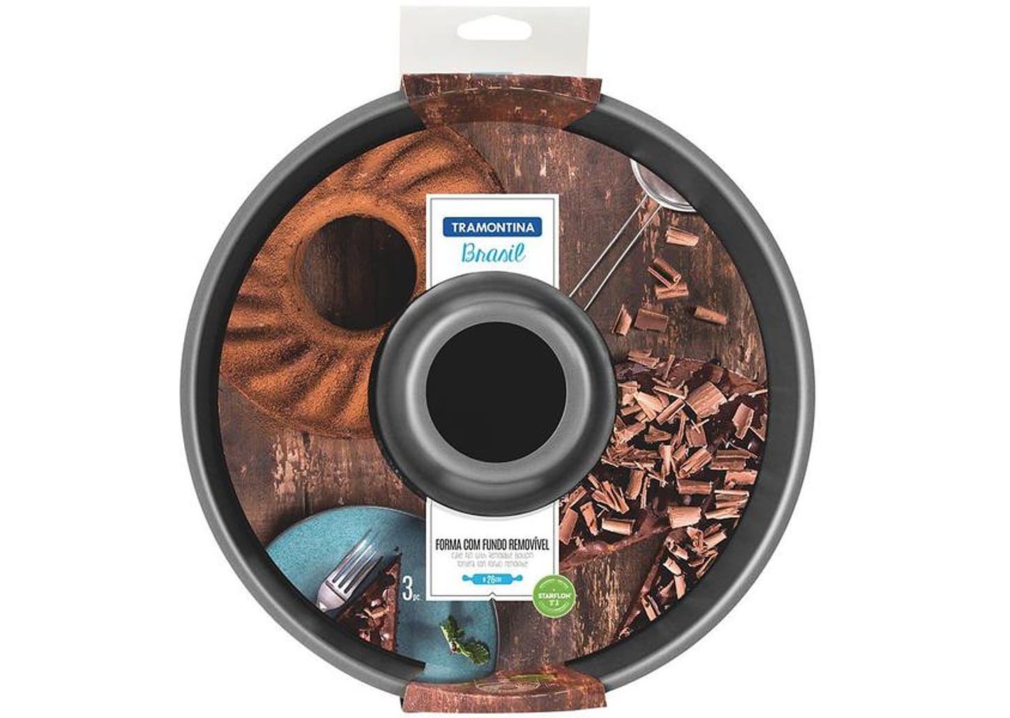 Forma Redonda Antiaderente - Tramontina 20066/026