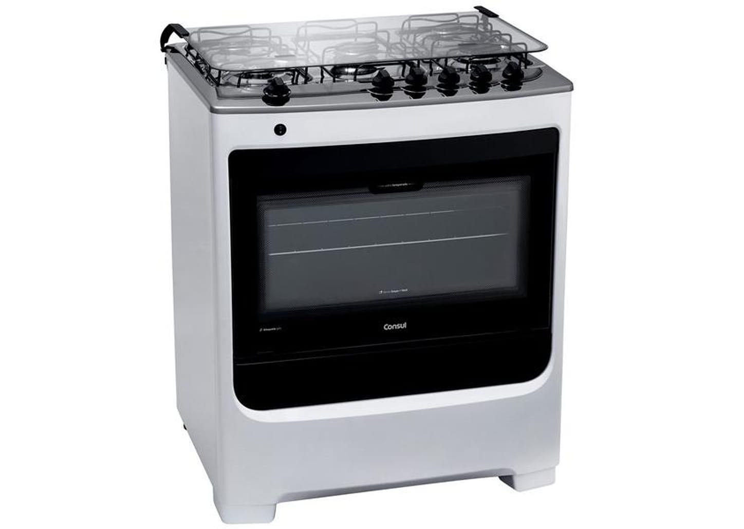 Fogão 5 Bocas Consul Branco Acendimento Automático - CFS5 NAB